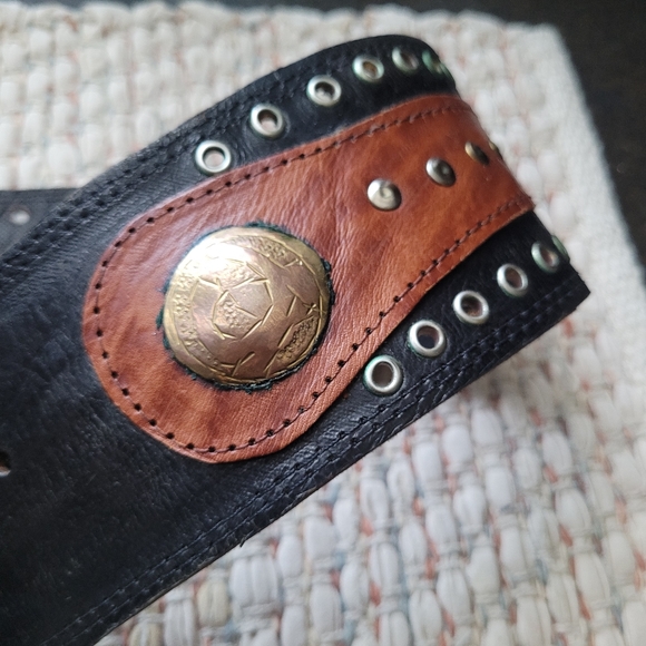 Wide Boho Belt Size Small - Picture 4 of 5